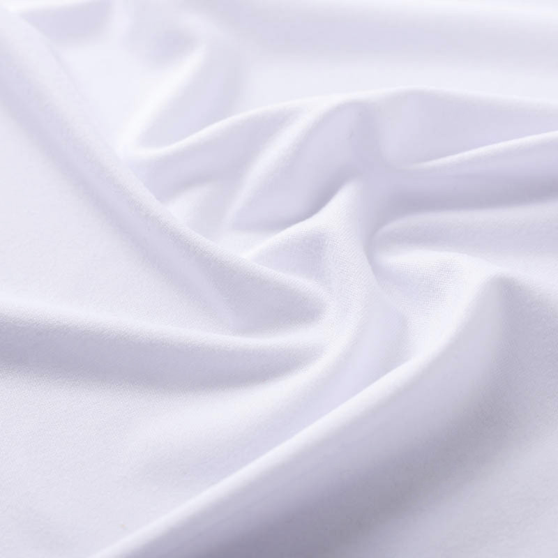 Kain rata berbulu dua muka sutera susu 100D