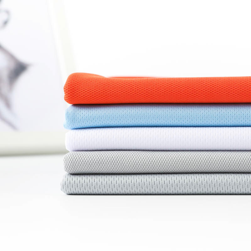 Kain mata burung sekunder sesuai untuk pakaian sukan dan baju pengiklanan