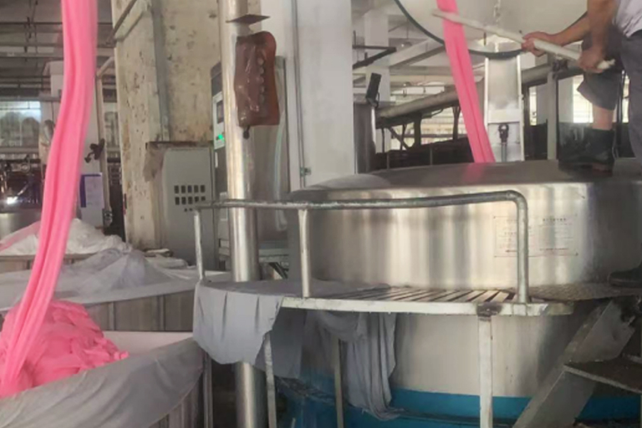 Mewarna pengeluaran kilang-zon dehidrasi separuh siap